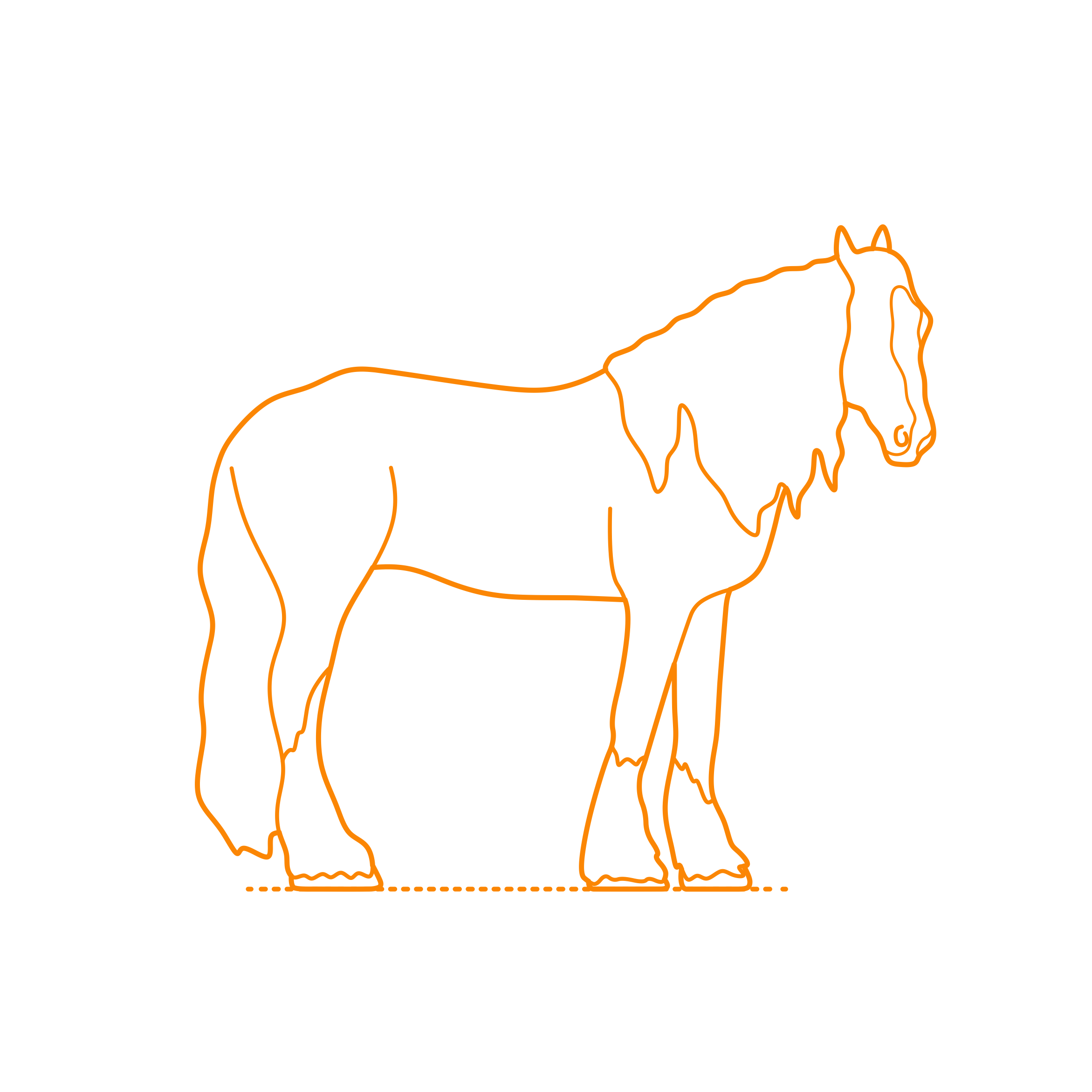 Animals Horses Shire Horse Tracing Svg Vector Free Vectors